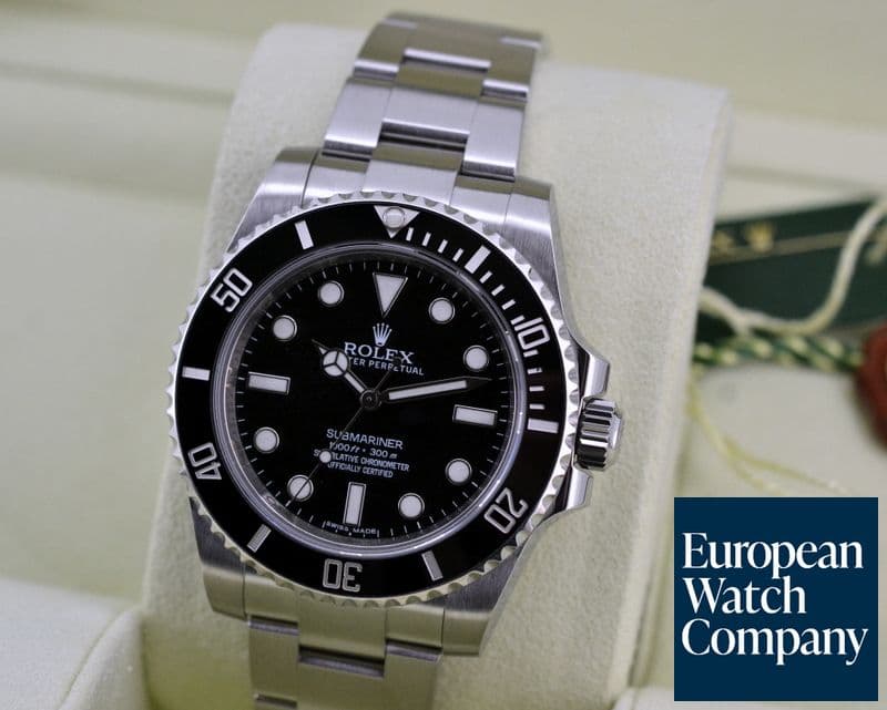 Image of Rolex Submariner No Date Ceramic Bezel SS