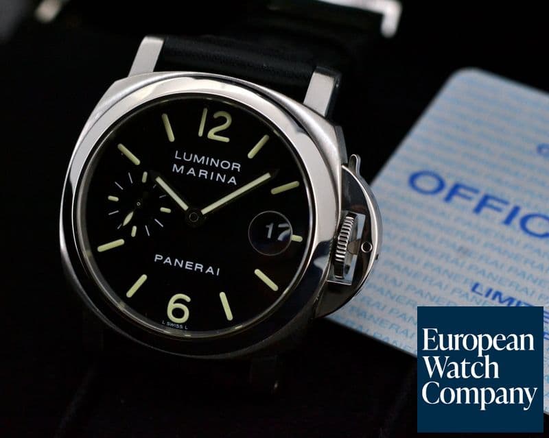 Image of Panerai Luminor Marina Black Dial 40MM