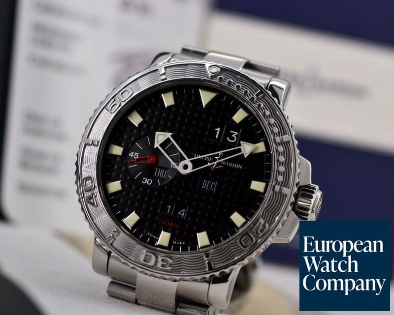 Image of Ulysse Nardin Marine Acqua Perpetual Calendar Black SS