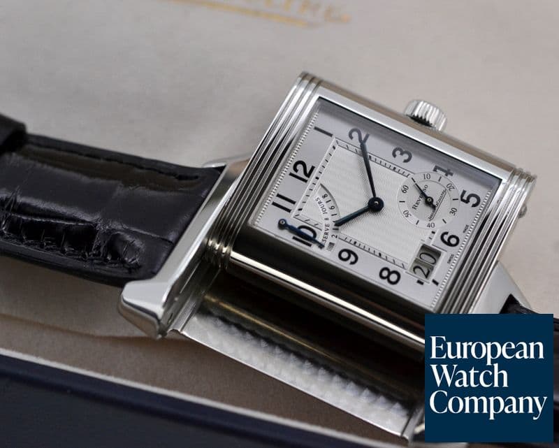 Image of Jaeger LeCoultre Grande Date Reverso SS / Alligator 