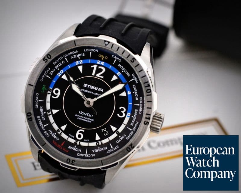 Image of Eterna Kontiki World Timer SS