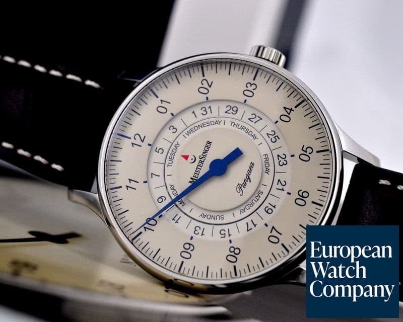 Image of MeisterSinger Pangaea Day Date SS Ivory Dial 