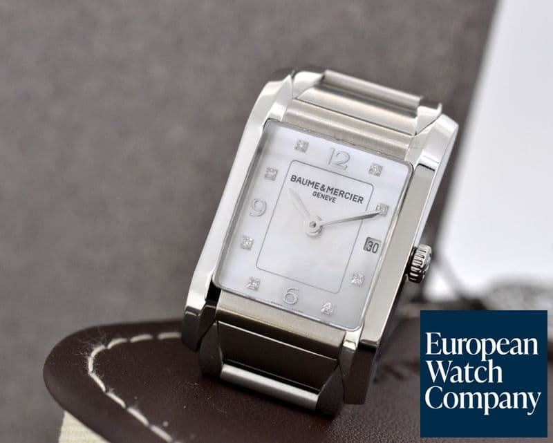 Image of Baume & Mercier Hampton Ladies MOP Diamond SS