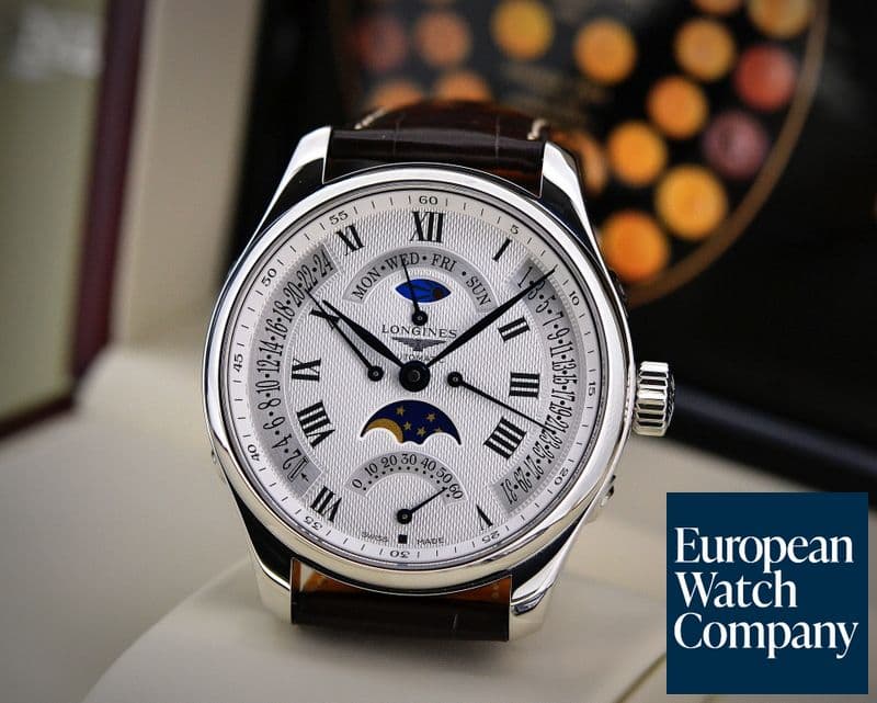 Image of Longines Master Collection GMT
Retrograde Moon SS
SS