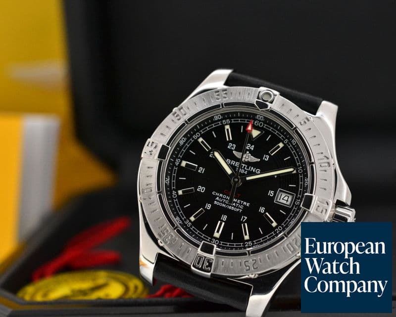 Image of Breitling Colt Automatic II SS Black Dial 