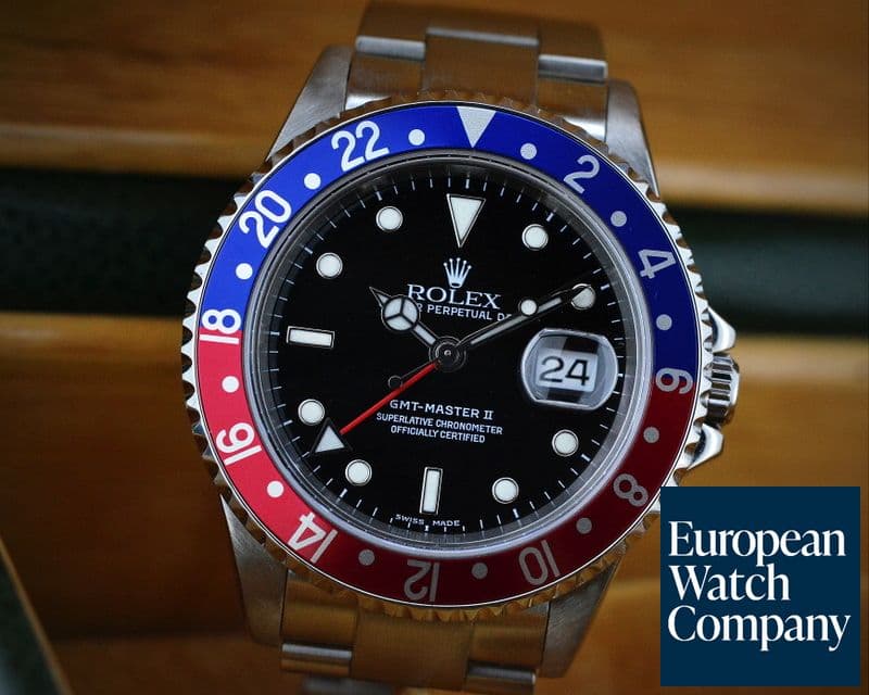 Image of Rolex GMT Master II Red / Blue "Pepsi" 
