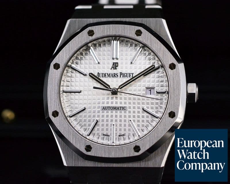 Image of Audemars Piguet Royal Oak White Dial SS / SS 