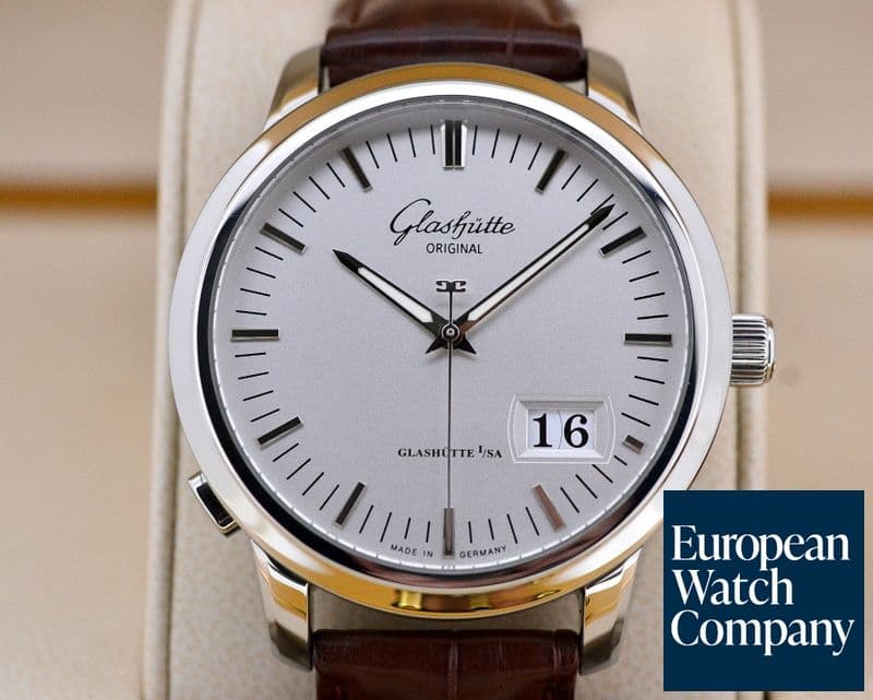 Image of Glashutte Original Senator Panorama Date SS 