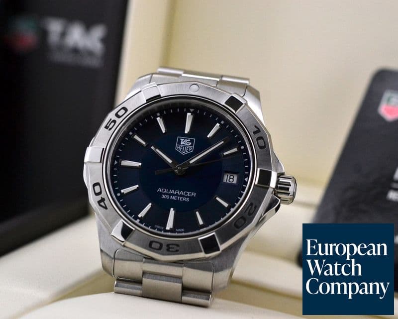 Image of TAG Heuer Aquaracer Blue Dial SS 