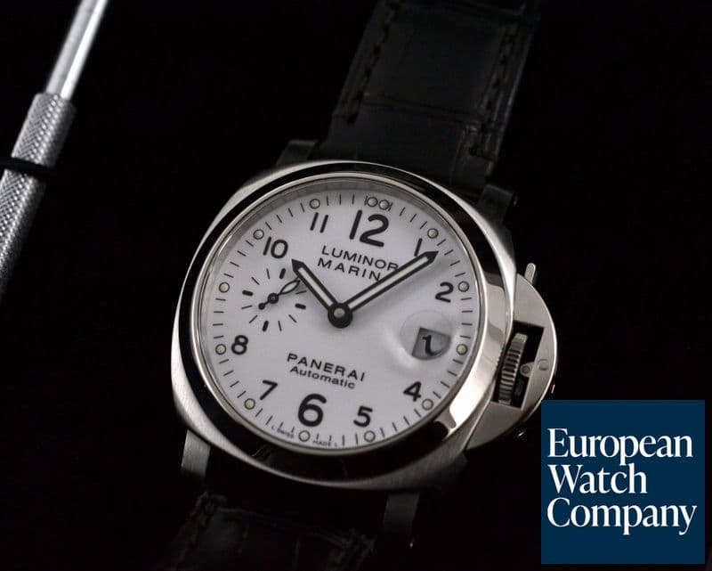 Image of Panerai Luminor Marina SS White Dial 40MM