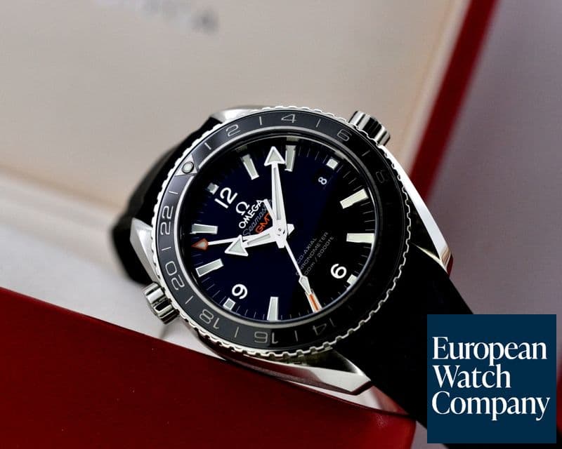 Image of Omega Seamaster Planet Ocean GMT SS / Rubber 42MM
