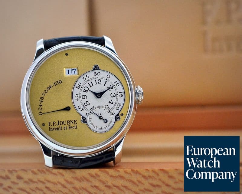 Image of F. P. Journe Octa Reserve De Marche
Platinum Salmon Dial 38MM