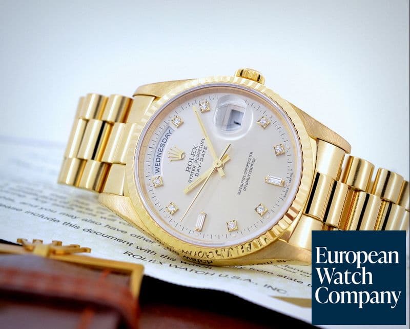 Image of Rolex Day Date President 18K Yellow Gold / Diamnd Dial