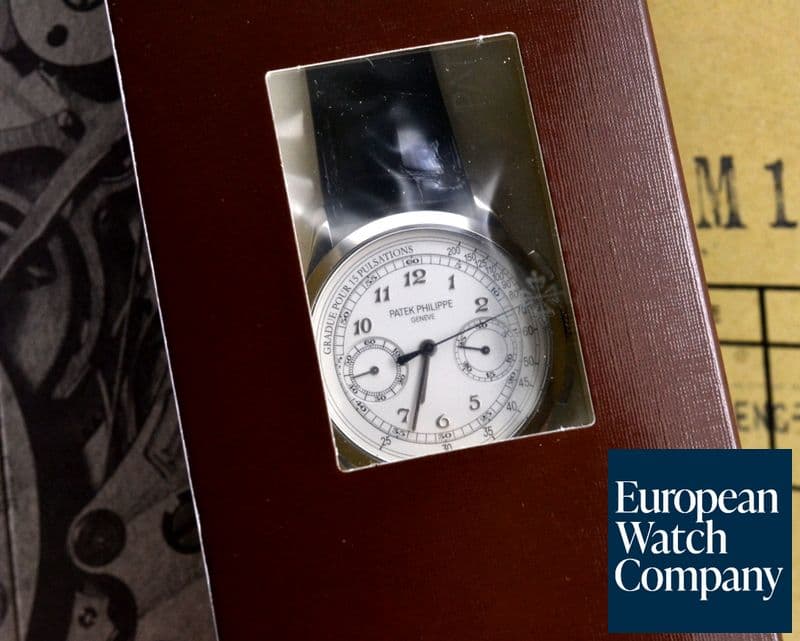 Image of Patek Philippe Chronograph 18K White Gold 