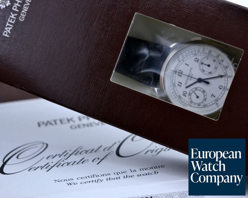 Image of Patek Philippe Chronograph 18K White Gold 