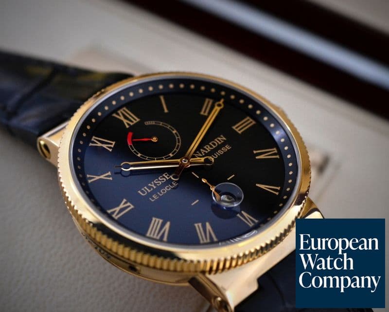 Image of Ulysse Nardin Marine Chronometer Spasskaya Tower 18k Rose Gold 