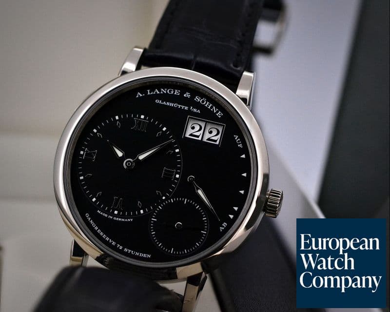 Image of A. Lange and Sohne Grand Lange 1 Black Dial 