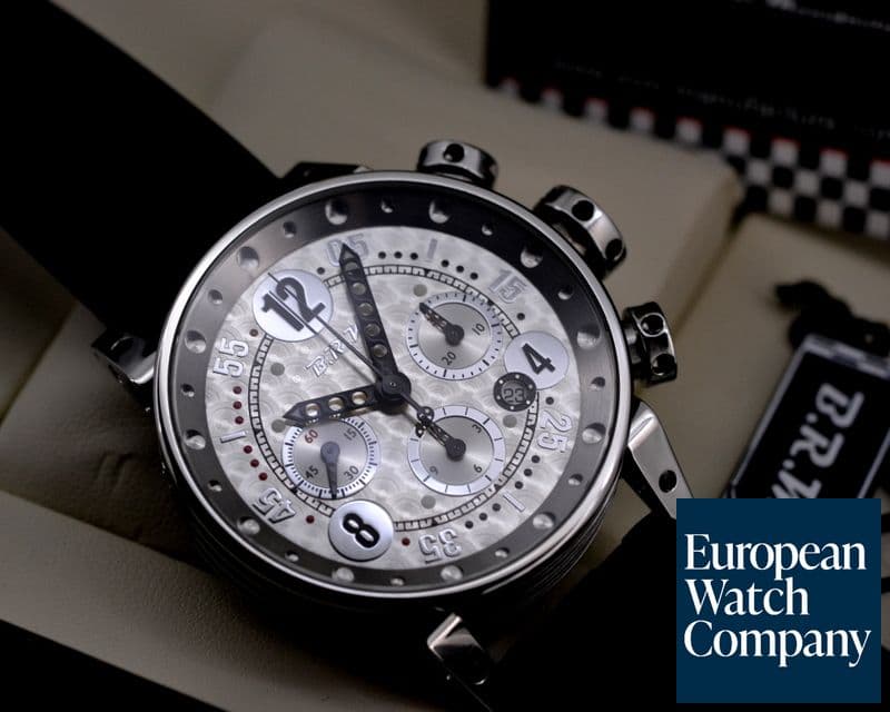 Image of B.R.M V12 Racing Chronograph SS / Rubber
