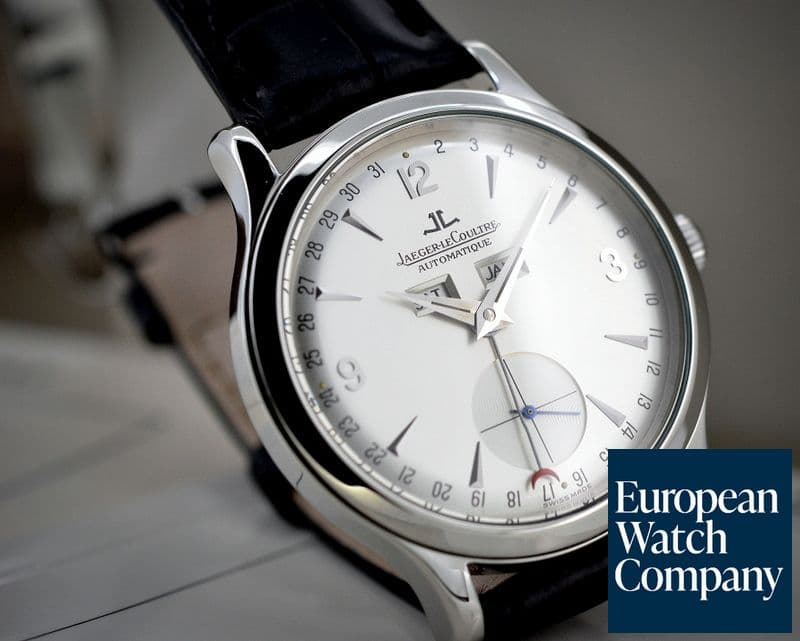 Image of Jaeger LeCoultre Master Date SS Silver Dial