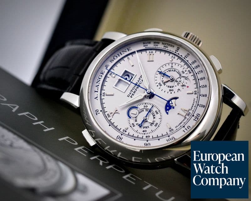 Image of A. Lange and Sohne Datograph Perpetual Calendar Chronograph Platinum 