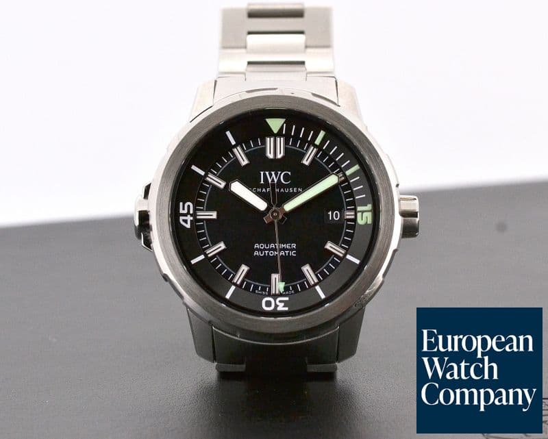 Image of IWC Aquatimer Automatic Black Dial SS / SS