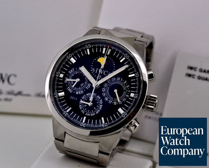 Image of IWC GST Perpetual Calendar Chronograph SS Black Dial