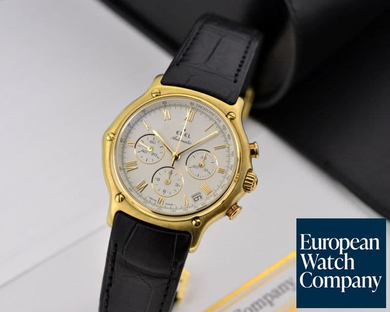 Image of Ebel 1911 Chronograph 18K Yellow Gold