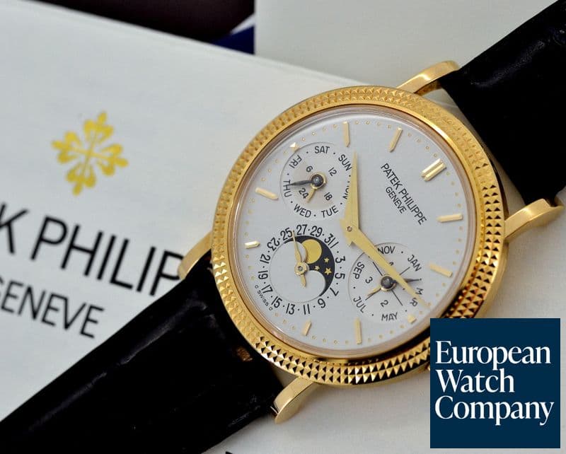 Image of Patek Philippe Perpetual Calendar 18K Yellow Gold 