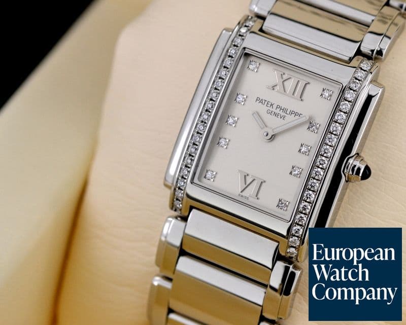 Image of Patek Philippe Twenty-4 Cream Dial SS / SS 

