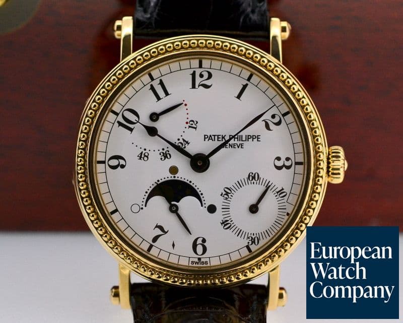 Image of Patek Philippe Power Reserve Moon Phase 18K Yellow Gold