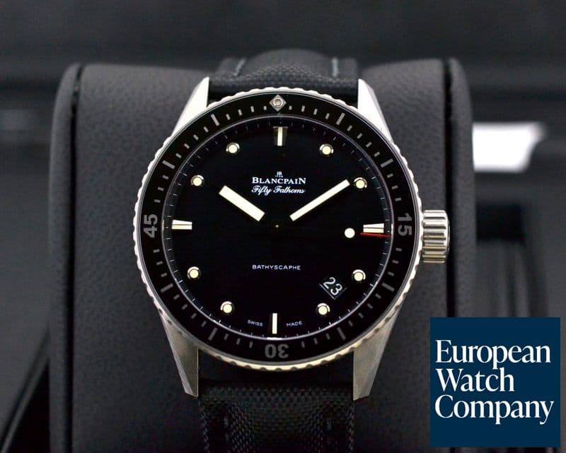 Image of Blancpain Fifty Fathoms Bathyscaphe Titanium