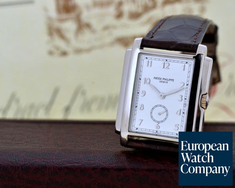 Image of Patek Philippe Gondolo Silver Dial Arabic Numerals 18K White Gold