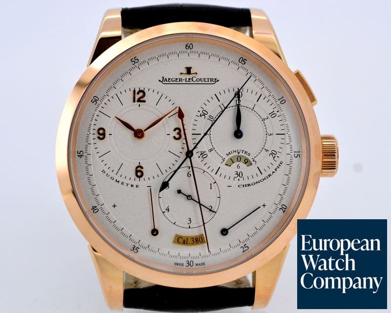 Image of Jaeger LeCoultre Duometre a Chronographe 18K Rose Gold 