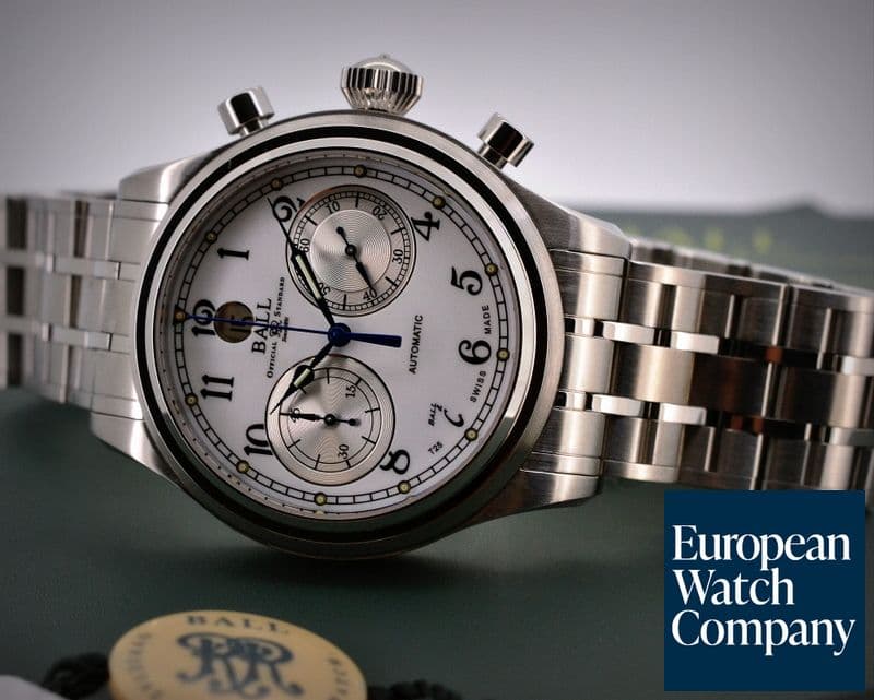 Image of Ball Trainmaster Cannonball II Chronograph SS / SS