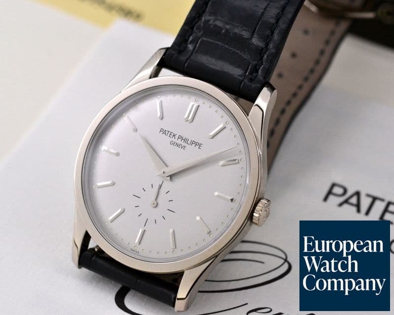 Image of Patek Philippe Calatrava 18K White Gold Manual Wind