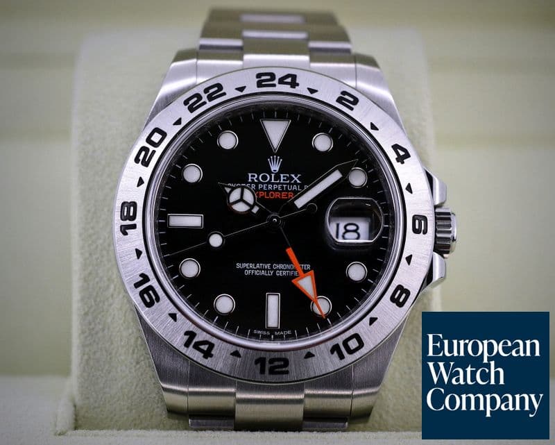 Image of Rolex Explorer II Black Dial 