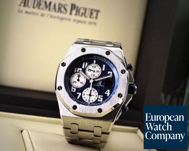 Image of Audemars Piguet Royal Oak Offshore Blue Dial SS / SS