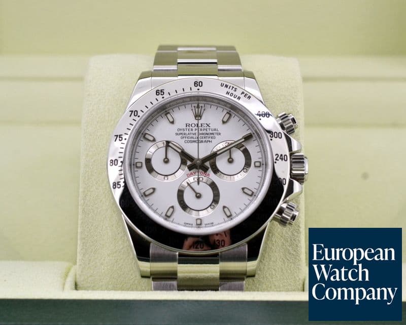 Image of Rolex Daytona SS White Dial 
