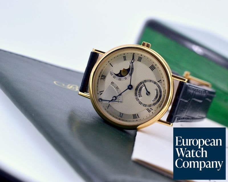 Image of Breguet Classique Power Reserve Moon 18K Yellow Gold