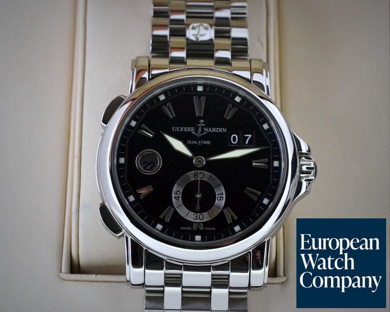 Image of Ulysse Nardin GMT Big Date Black Dial SS / SS