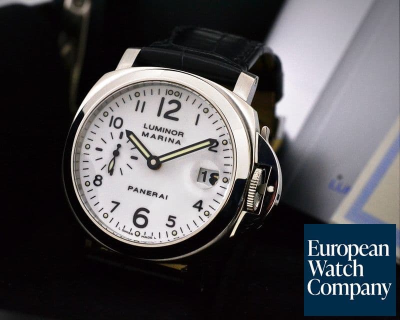 Image of Panerai Luminor Marina SS White Dial 40MM