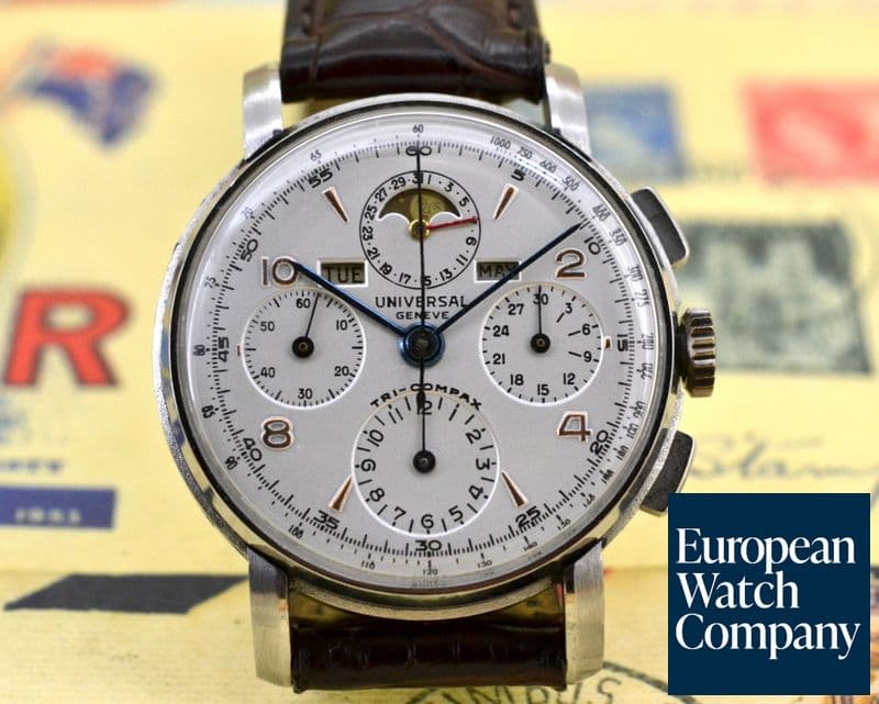 Image of Universal Geneve Tri Compax SS 37MM