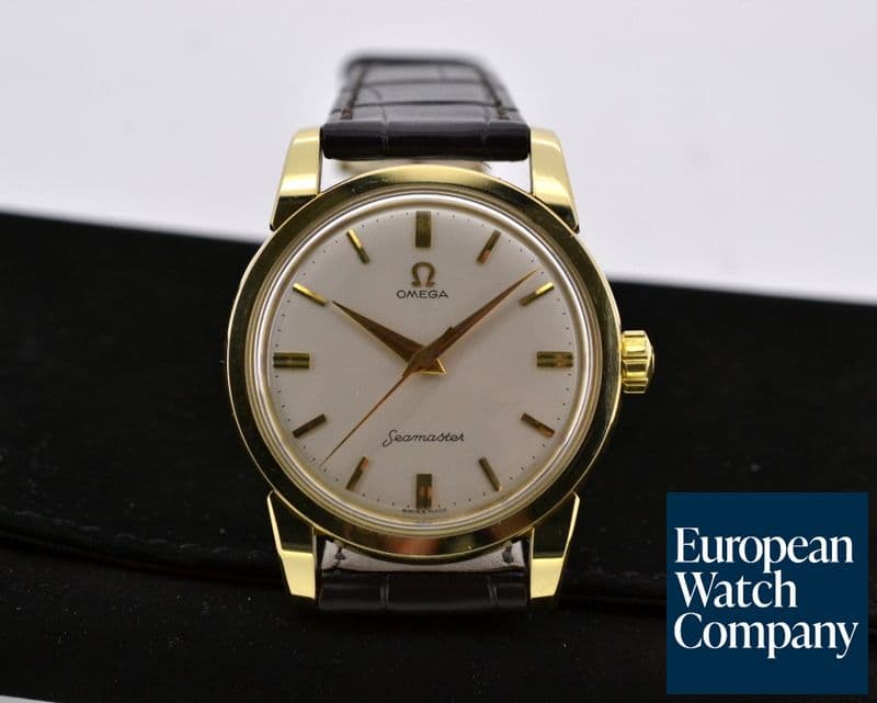 Image of Omega Seamaster Manual Wind Gold Capped