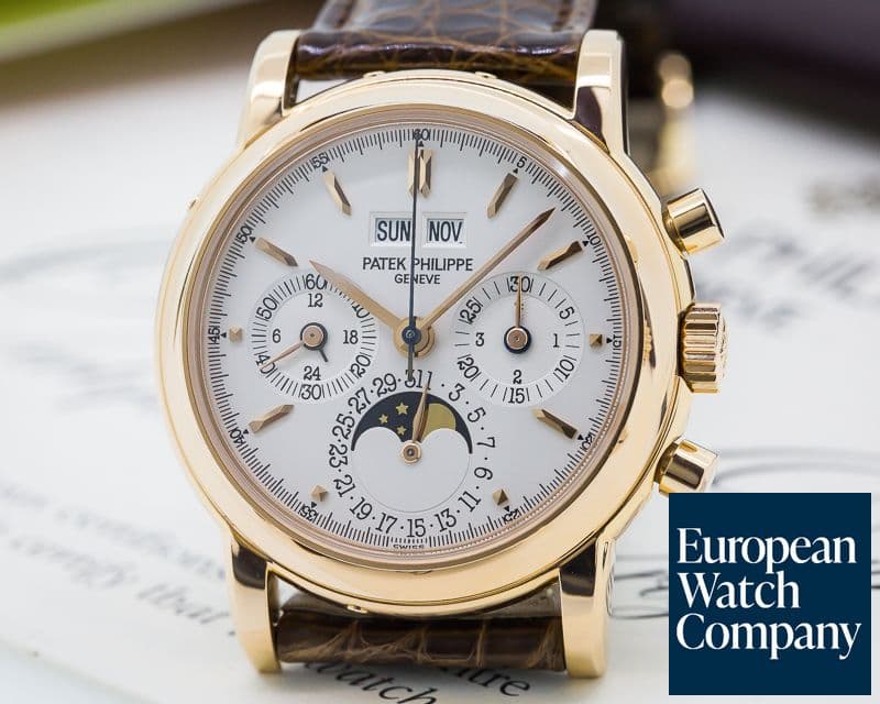 Image of Patek Philippe Perpetual Calendar Chronograph 18K Rose Gold 