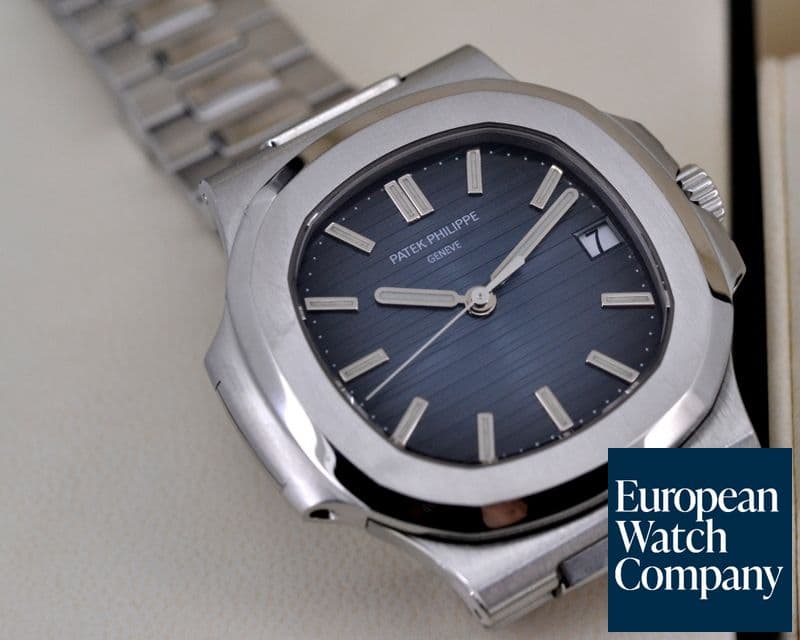 Image of Patek Philippe Jumbo Nautilus Blue Dial SS / SS  