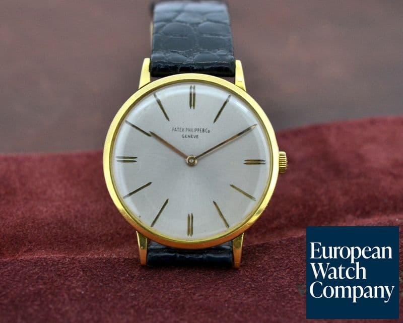 Image of Patek Philippe Thin Manual Wound 18k Yellow Gold