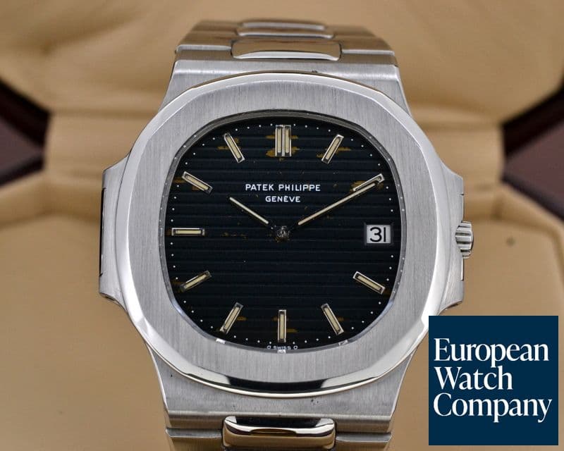 Image of Patek Philippe Vintage Nautilus Automatic SS Blue Dial 