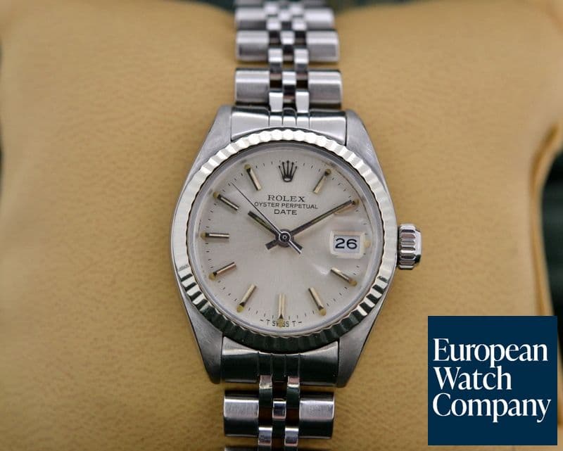 Image of Rolex Lady Oyster Date Silver Dial SS / SS