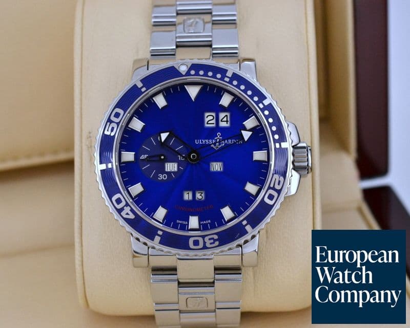 Image of Ulysse Nardin Marine Acqua Perpetual Calendar Blue Dial Limited