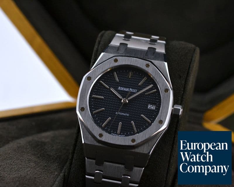 Image of Audemars Piguet Royal Oak Blue Dial SS